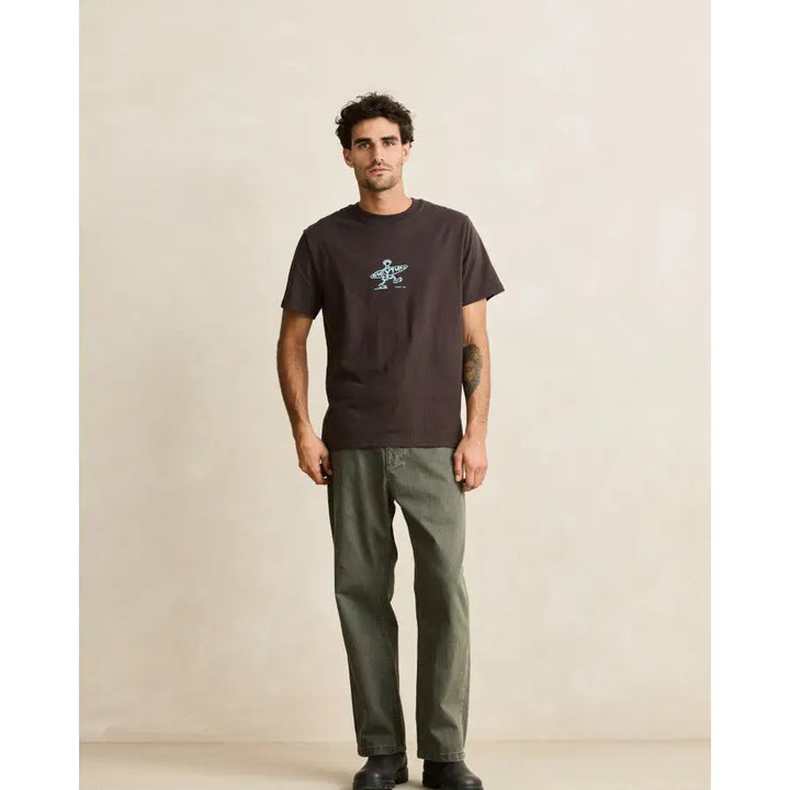Rhythm Drifter T-Shirt - Vintage Black / S