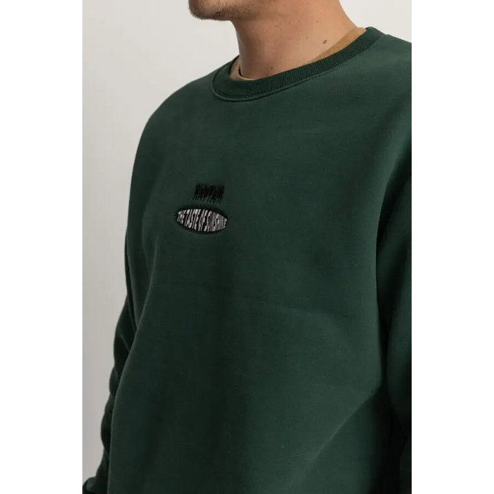 Rhythm Embroidered Fleece Crew 