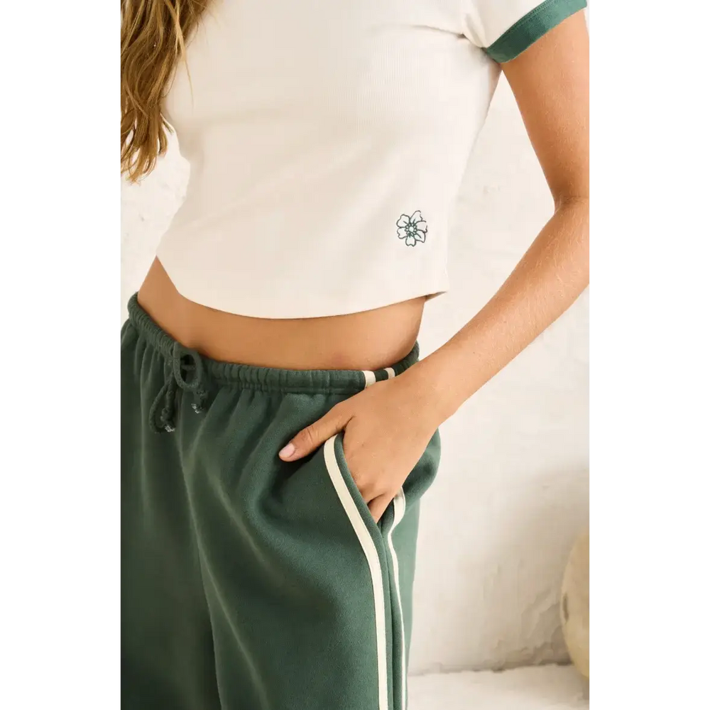 Rhythm Embroidered Floral T-Shirt