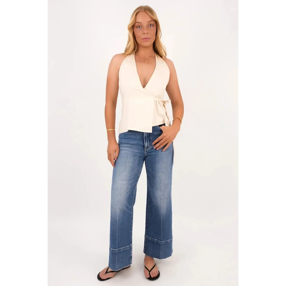 Rhythm Emi Wrap Top 