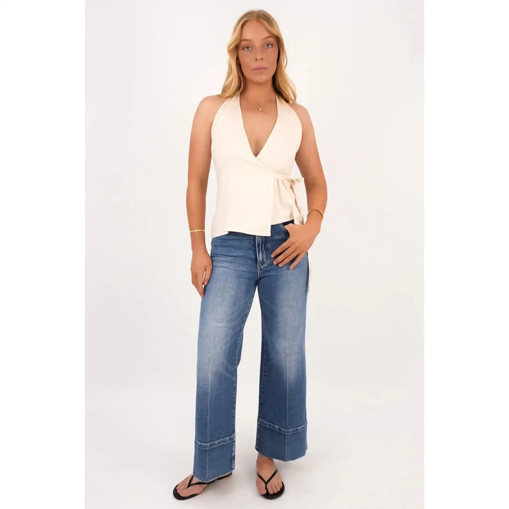Rhythm Emi Wrap Top 