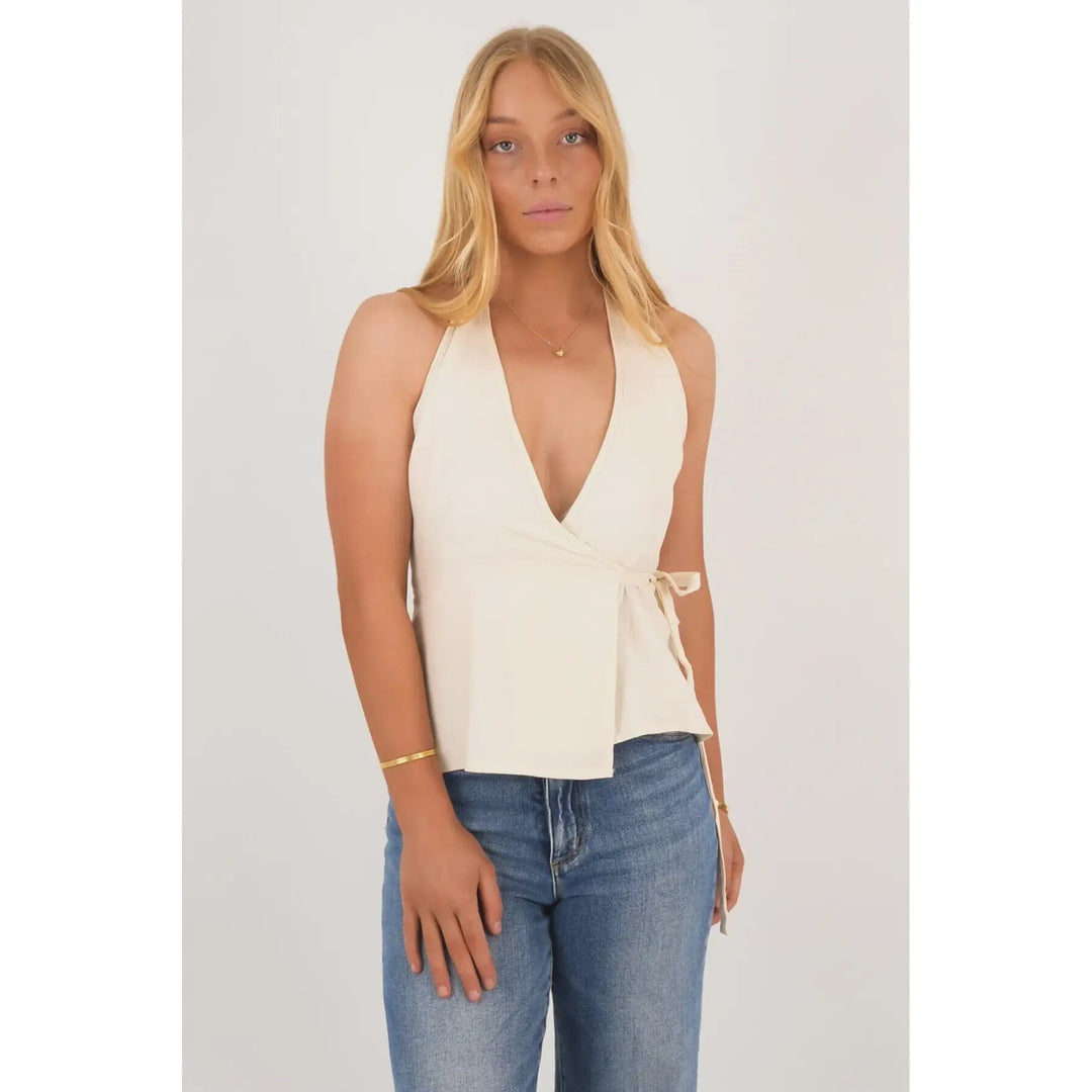 Rhythm Emi Wrap Top 