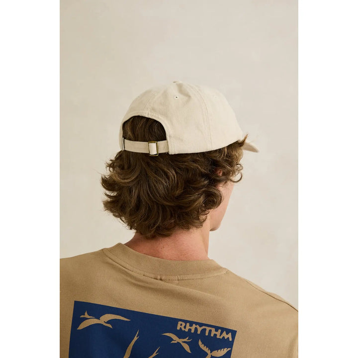 Rhythm Essential Brushed Twill Cap - Stone