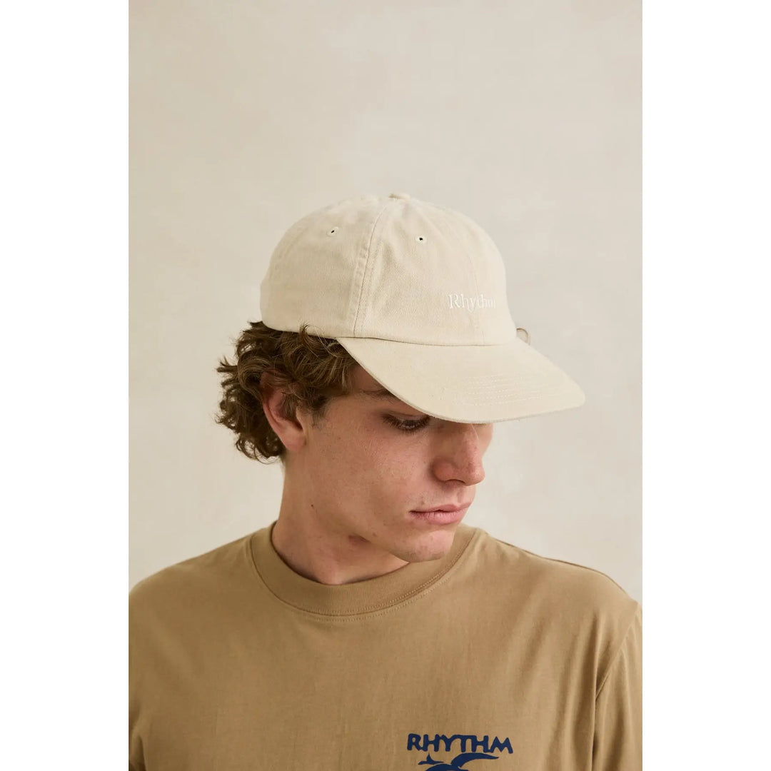 Rhythm Essential Brushed Twill Cap - Stone