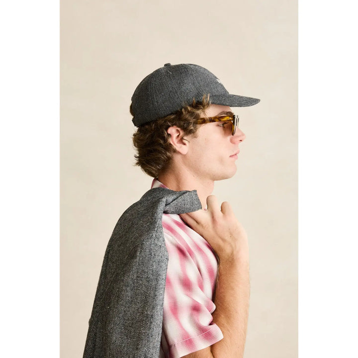Rhythm Essential Herringbone Cap - Graphite