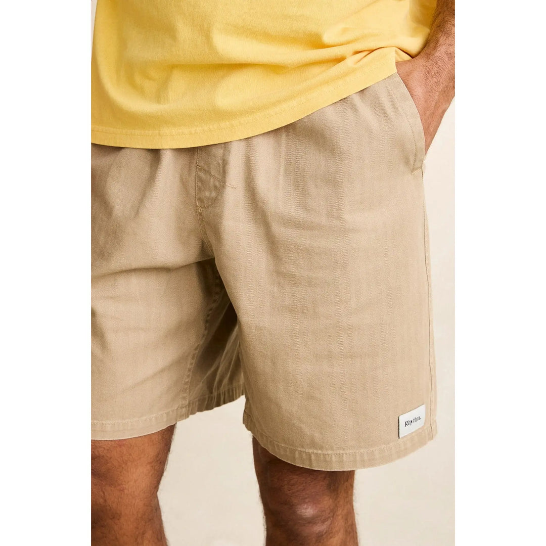 Rhythm Essential Herringbone Jam Shorts