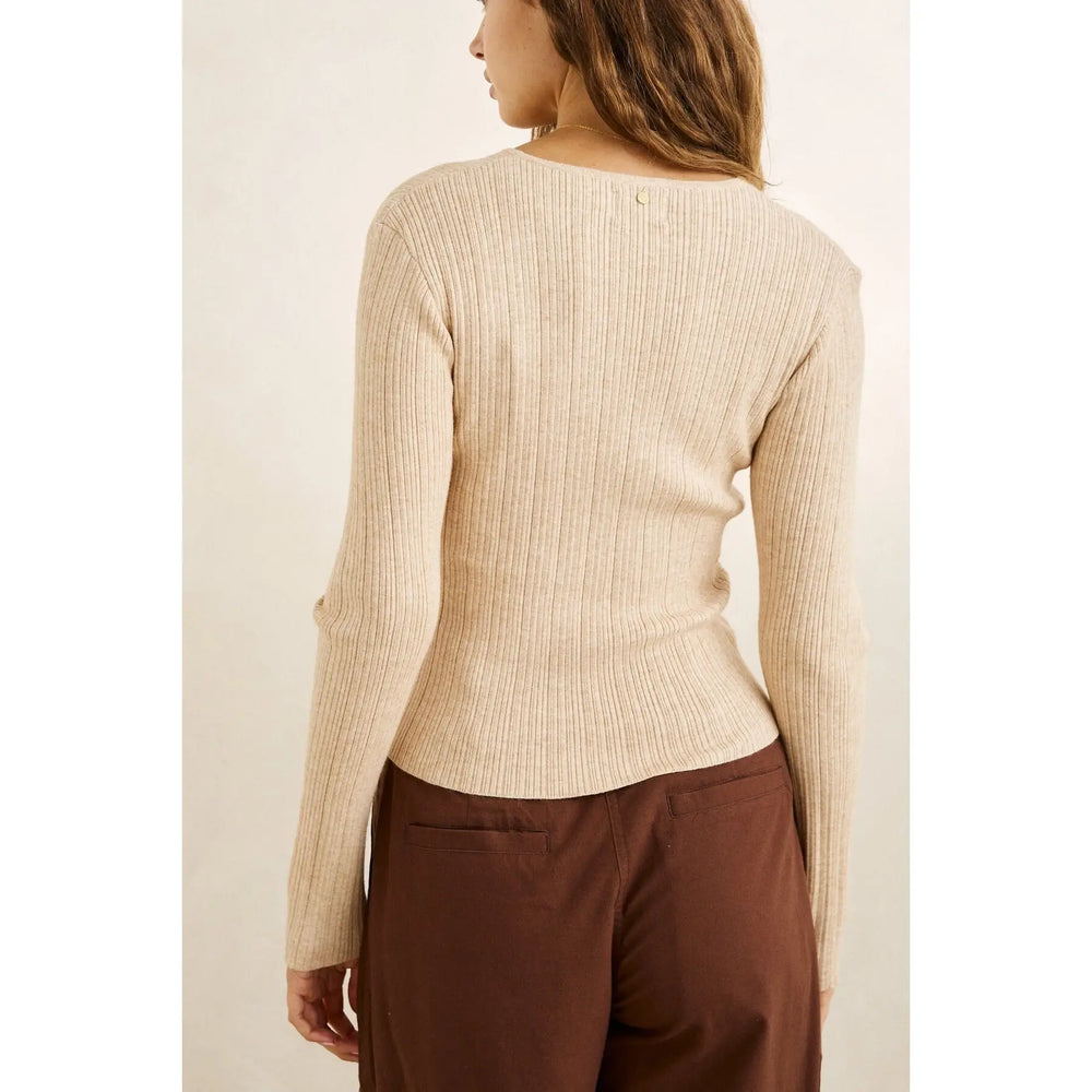 Rhythm Essential Long Sleeve Knit Top