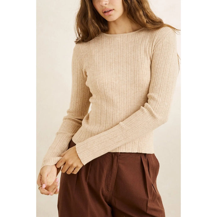 Rhythm Essential Long Sleeve Knit Top