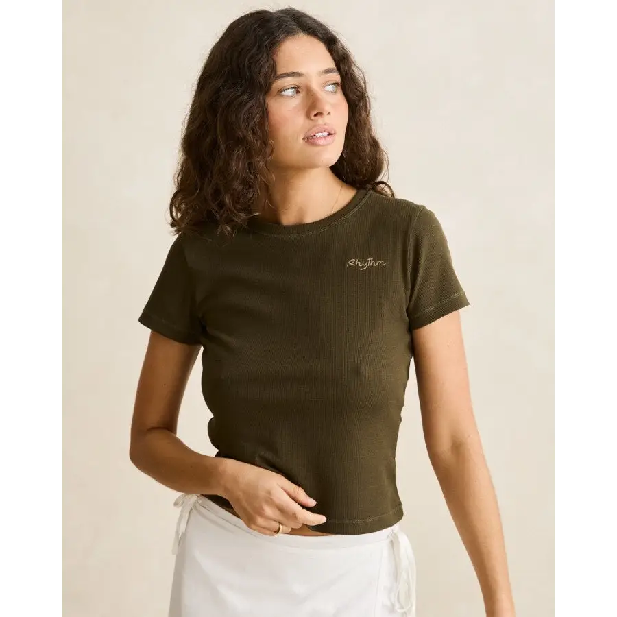 Rhythm Everyday Rib T-Shirt