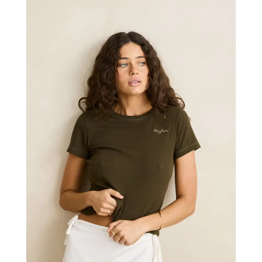 Rhythm Everyday Rib T-Shirt