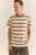 Rhythm Everyday Stripe T-Shirt Latte S 