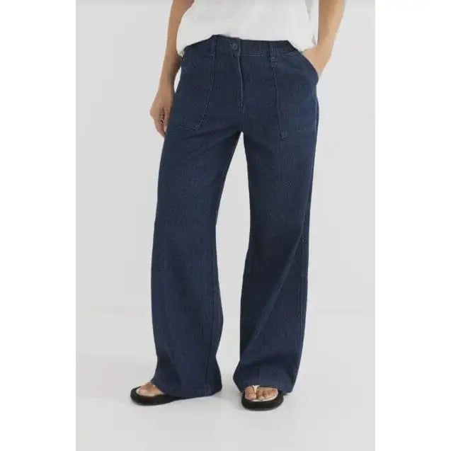 Rhythm Fleetwood Wide Leg Pants 