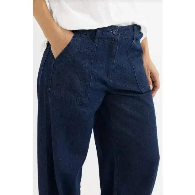 Rhythm Fleetwood Wide Leg Pants 