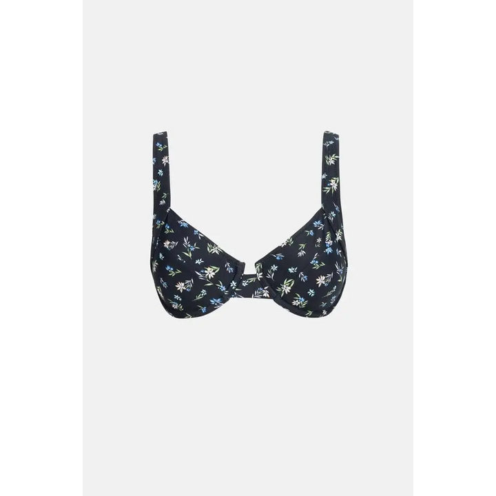 Rhythm Fleur Floral Underwire Hi Cut Bikini 
