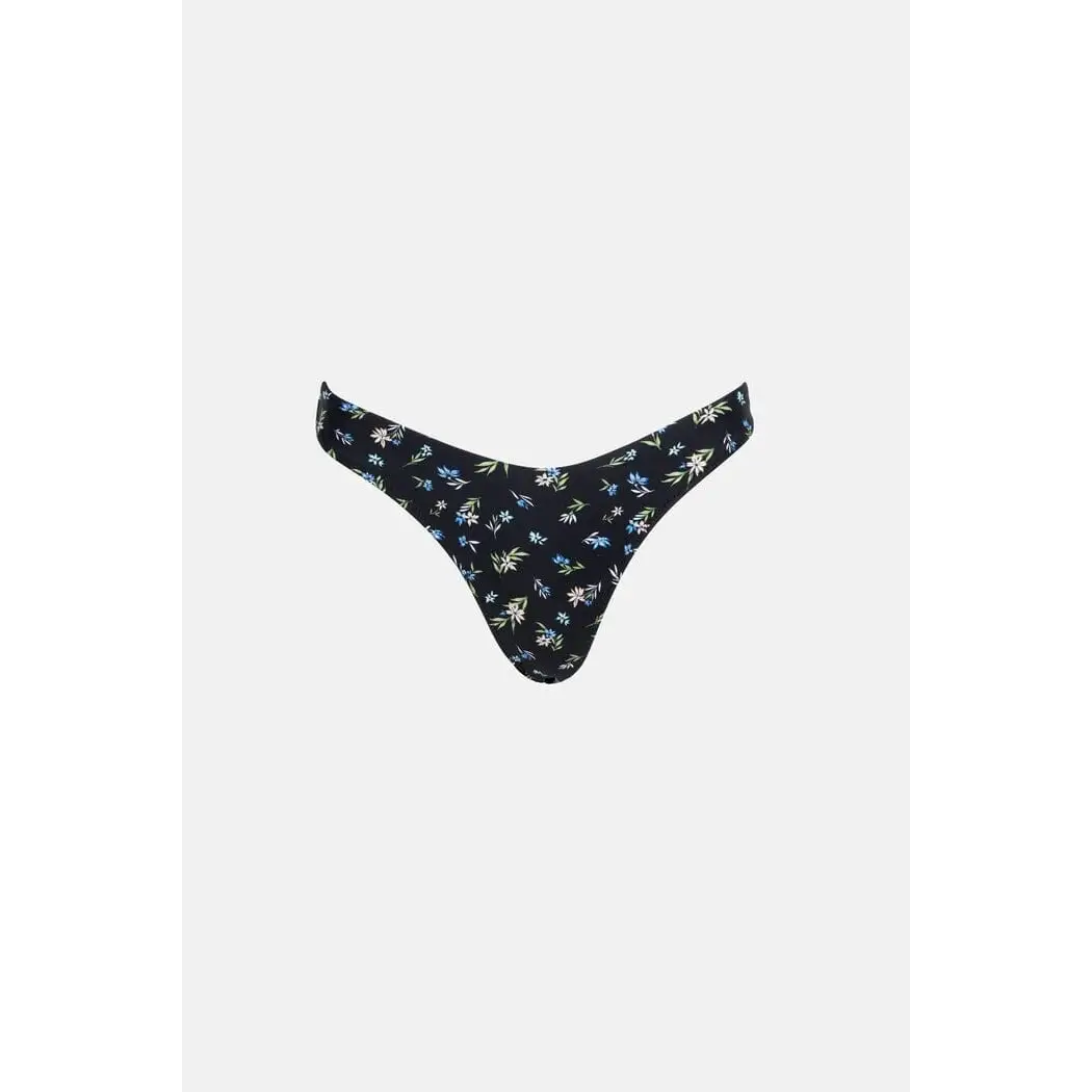 Rhythm Fleur Floral Underwire Hi Cut Bikini 