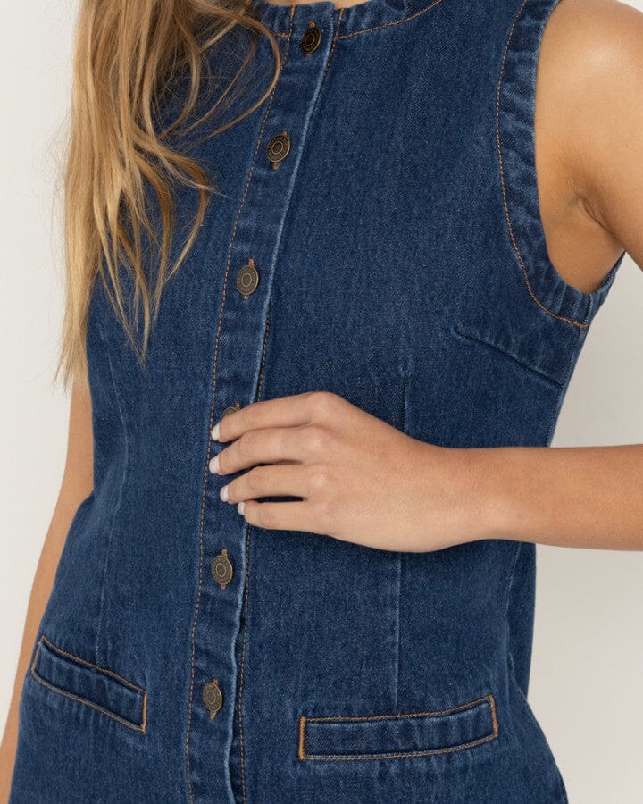 Rhythm Gia Denim Dress 