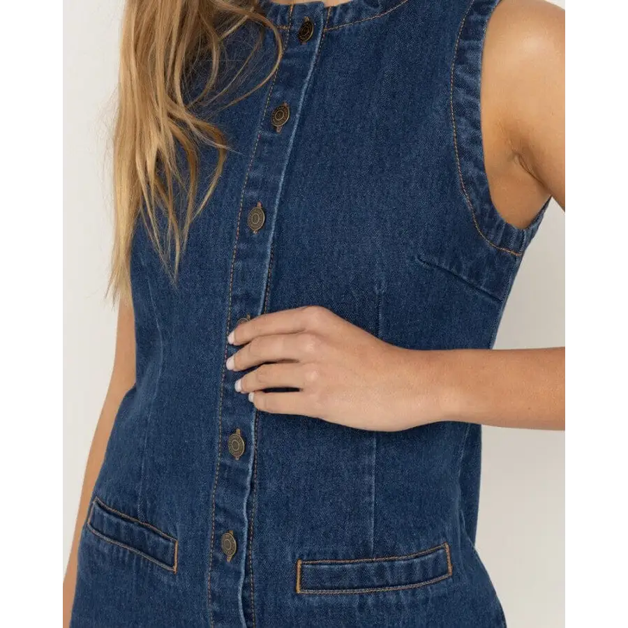 Rhythm Gia Denim Dress 