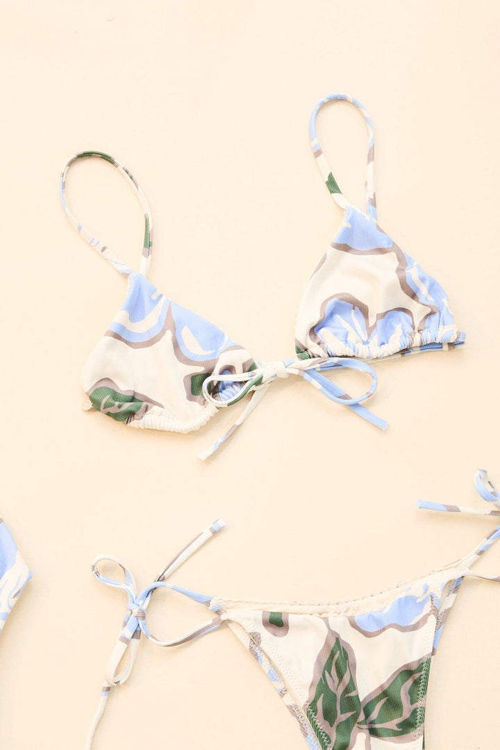 Rhythm Gigi Flora Tie Hi Cut Bikini 