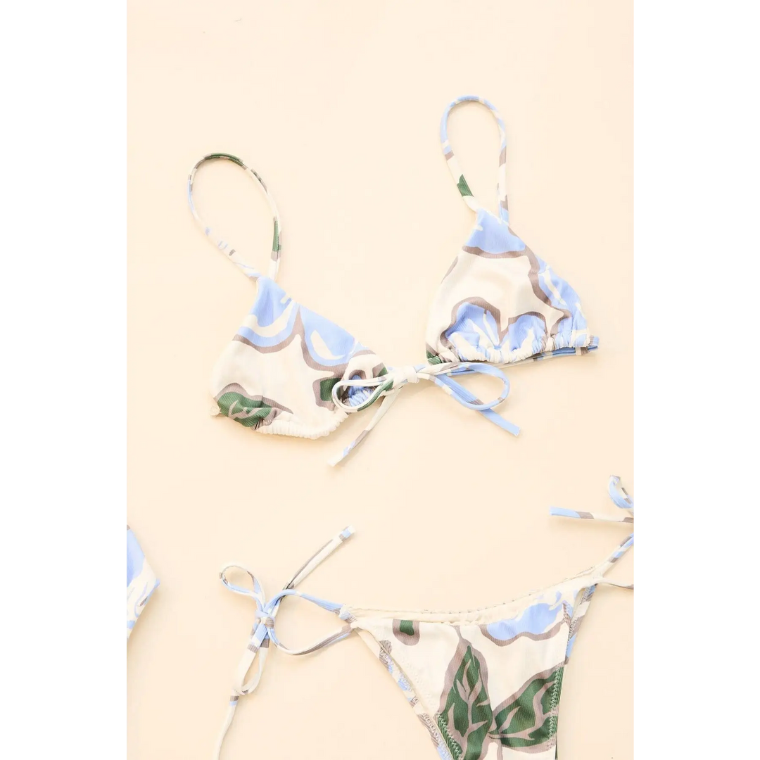 Rhythm Gigi Flora Tie Hi Cut Bikini 