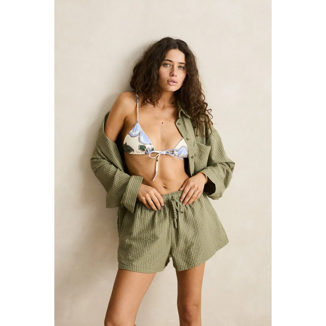 Rhythm Gigi Flora Tie Hi Cut Bikini 