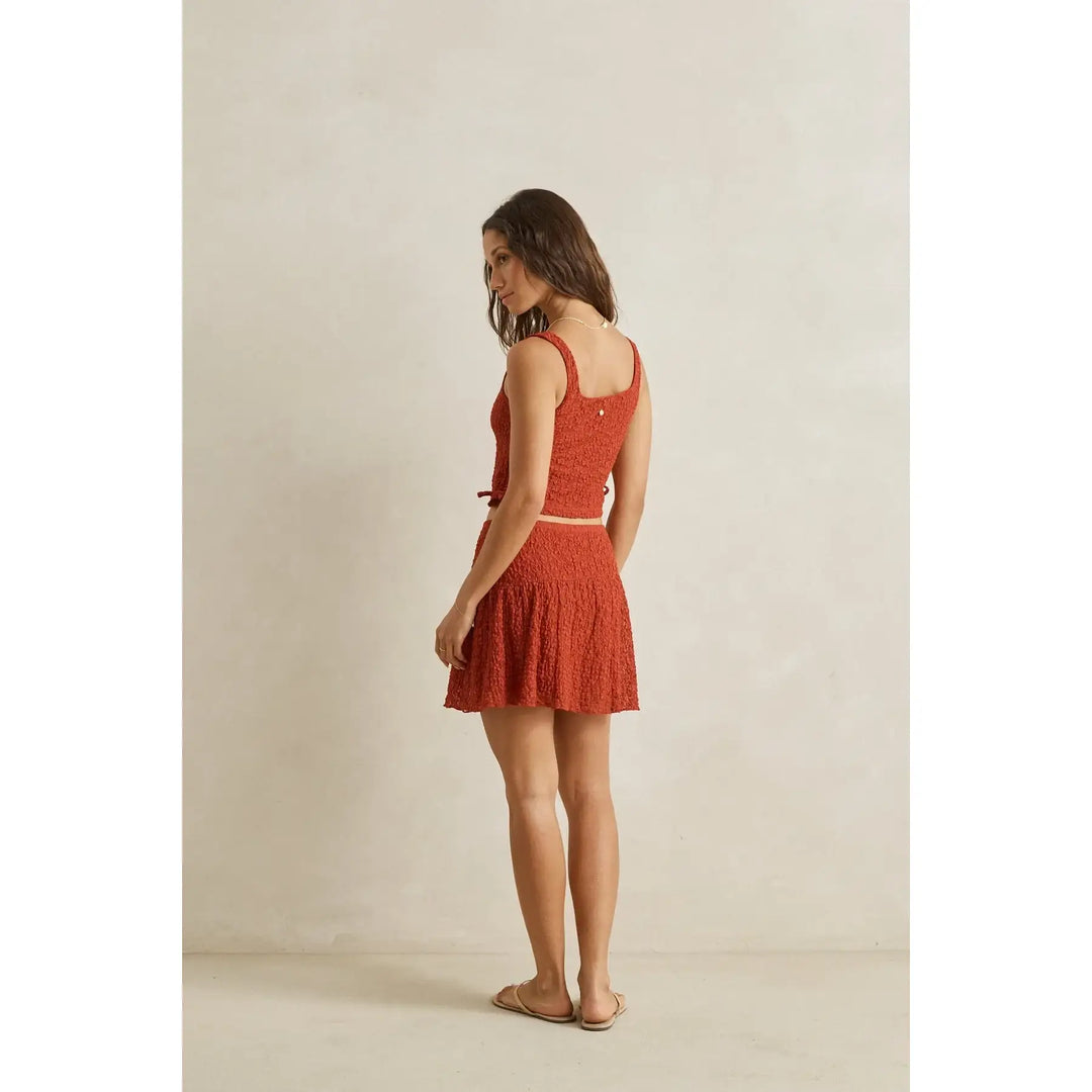 Rhythm Gigi Lace Mini Skirt