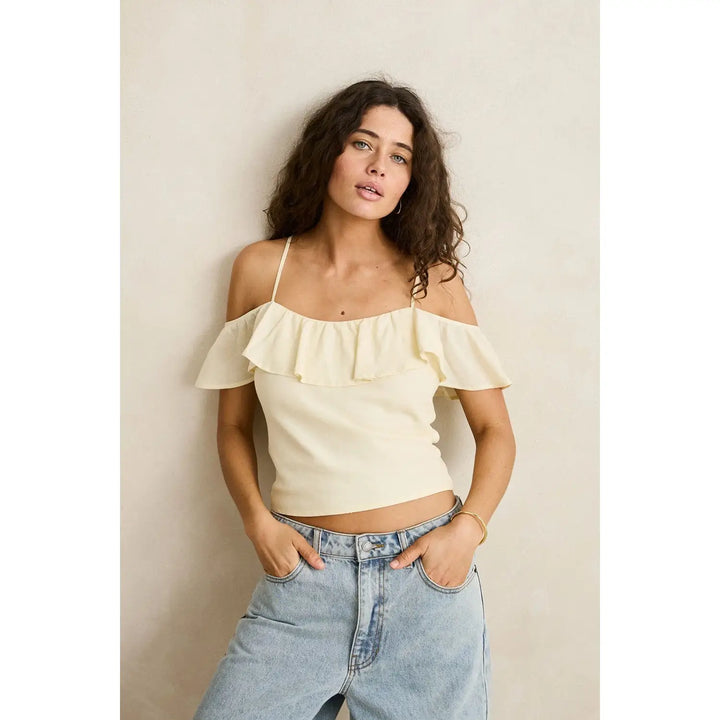 Rhythm Gigi Top - Cream / 6