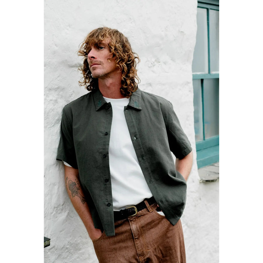 Rhythm Grange Crop Shirt