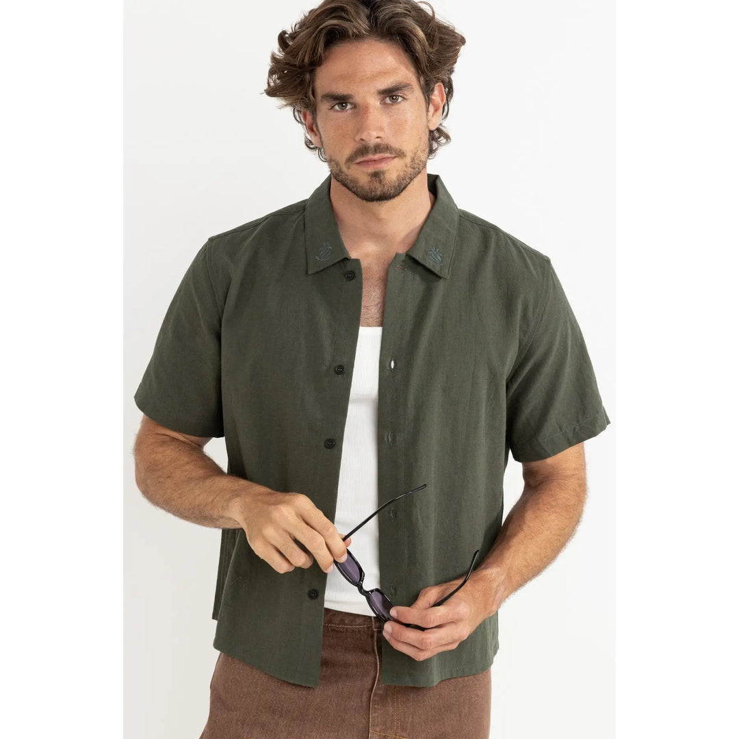 Rhythm Grange Crop Shirt