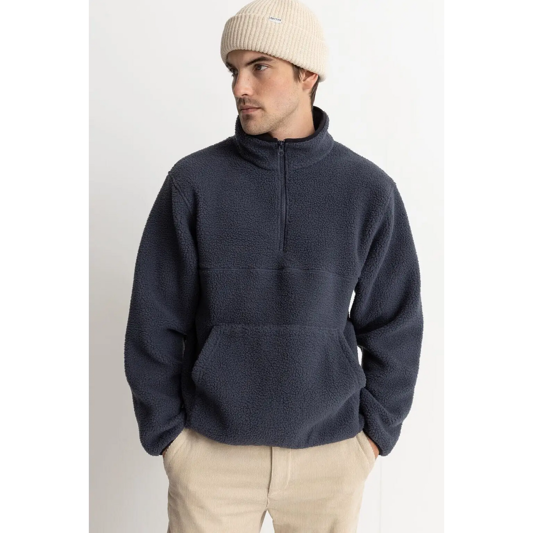 Rhythm Half Zip Sherpa Pullover 