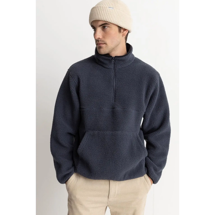 Rhythm Half Zip Sherpa Pullover 