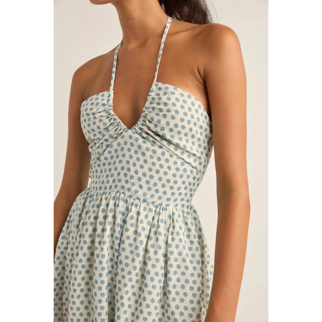 Rhythm Harper Halter Mini Dress 