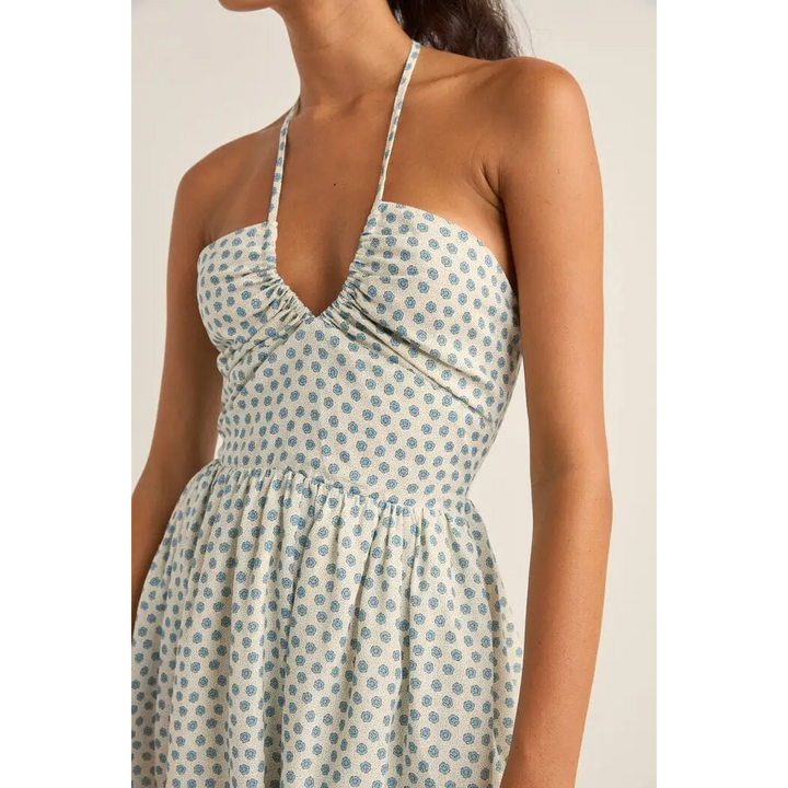 Rhythm Harper Halter Mini Dress 