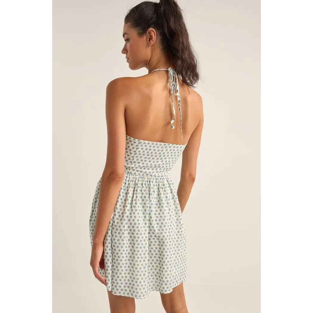 Rhythm Harper Halter Mini Dress 