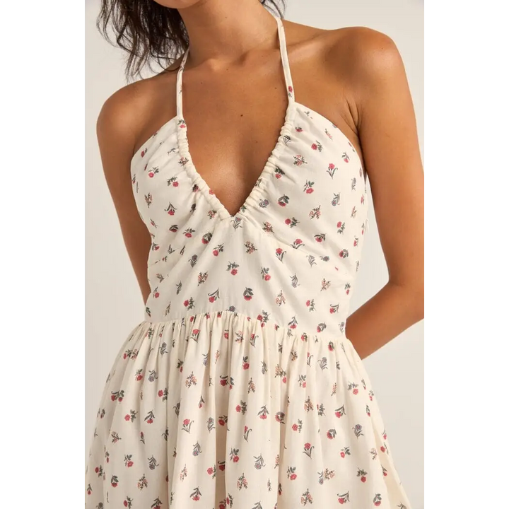 Rhythm Harper Halter Mini Dress 
