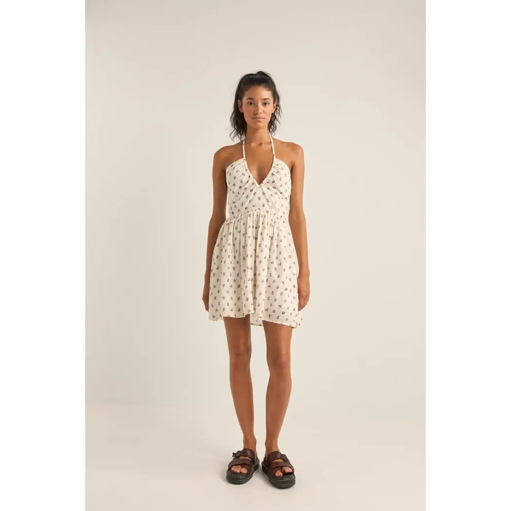 Rhythm Harper Halter Mini Dress 