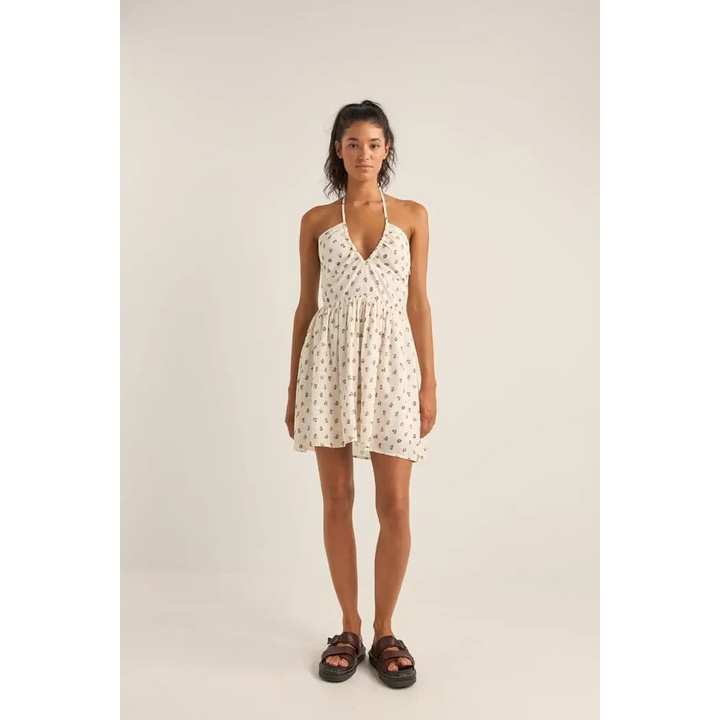 Rhythm Harper Halter Mini Dress 