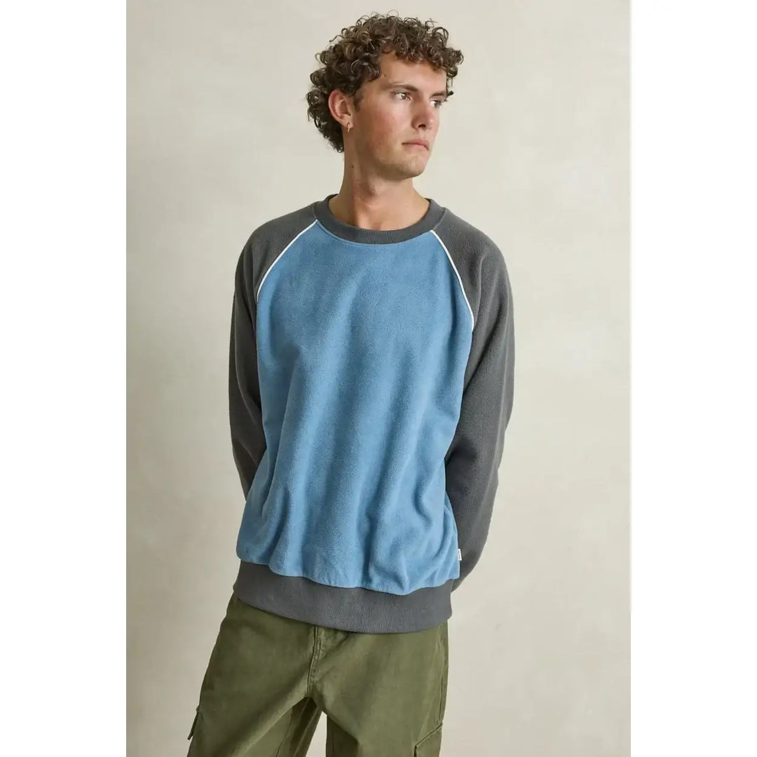 Rhythm Heavyweight Raglan Polar Crew