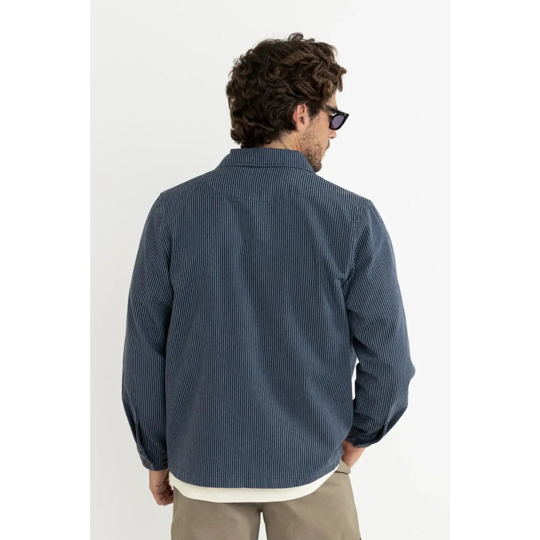Rhythm Hickory Stripe Work Shirt 