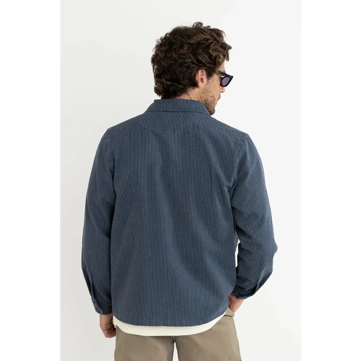Rhythm Hickory Stripe Work Shirt 