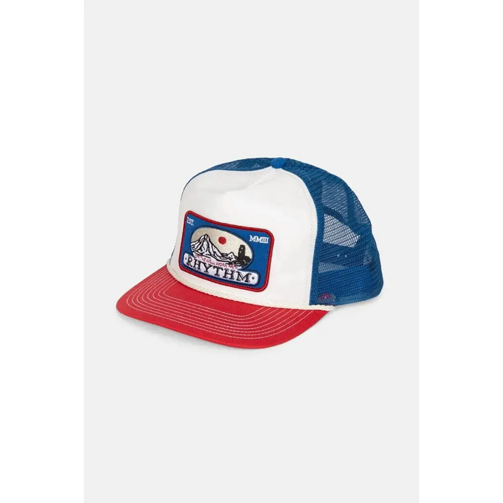 Rhythm Horizon Trucker Cap - Blue / Bone 