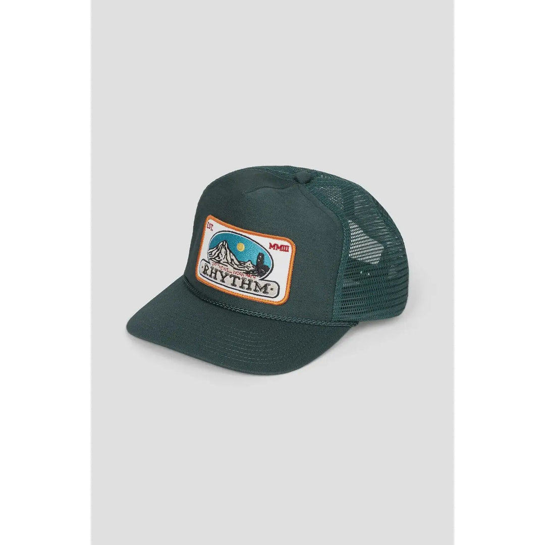 Rhythm Horizon Trucker Cap - Green 