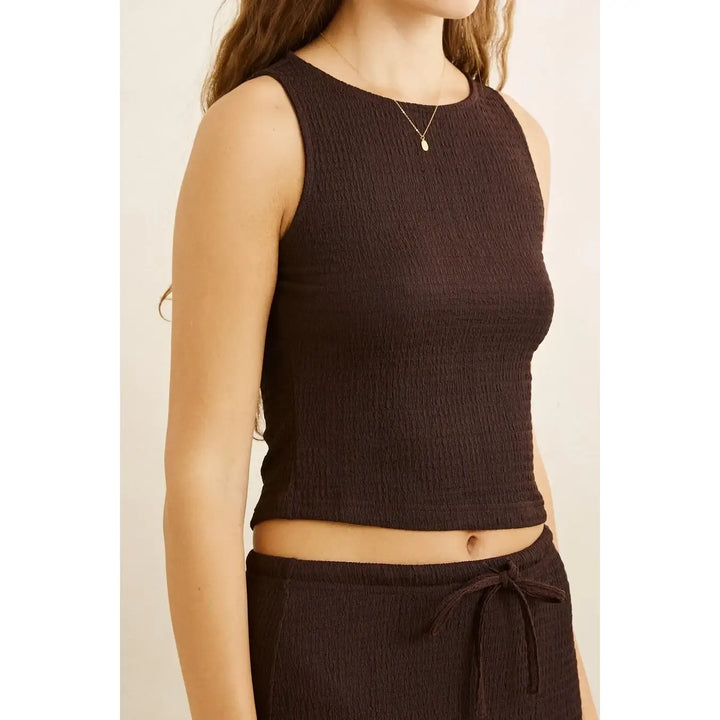 Rhythm Indie High Neck Tank