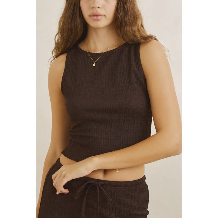 Rhythm Indie High Neck Tank