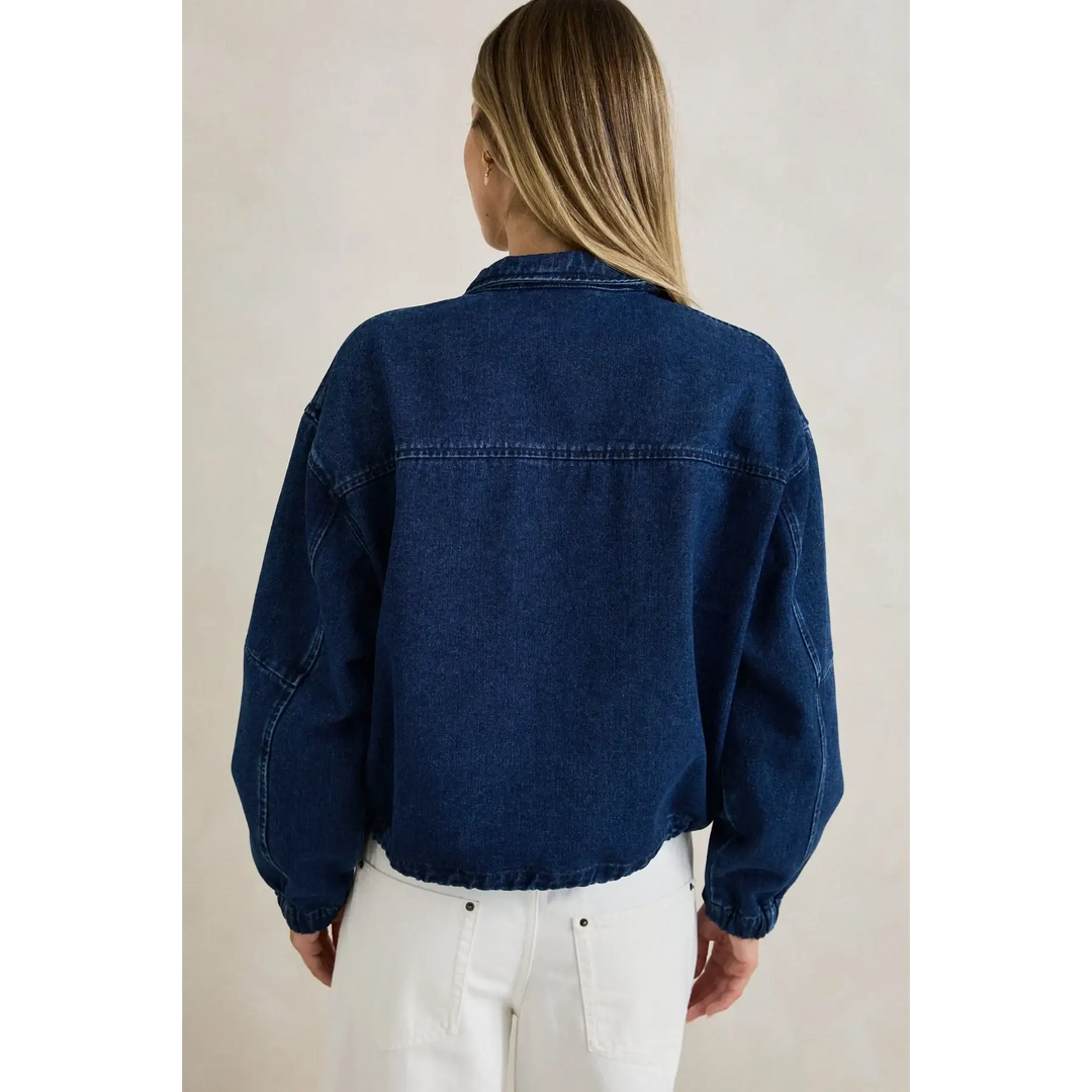 Rhythm Juna Denim Funnel Jacket