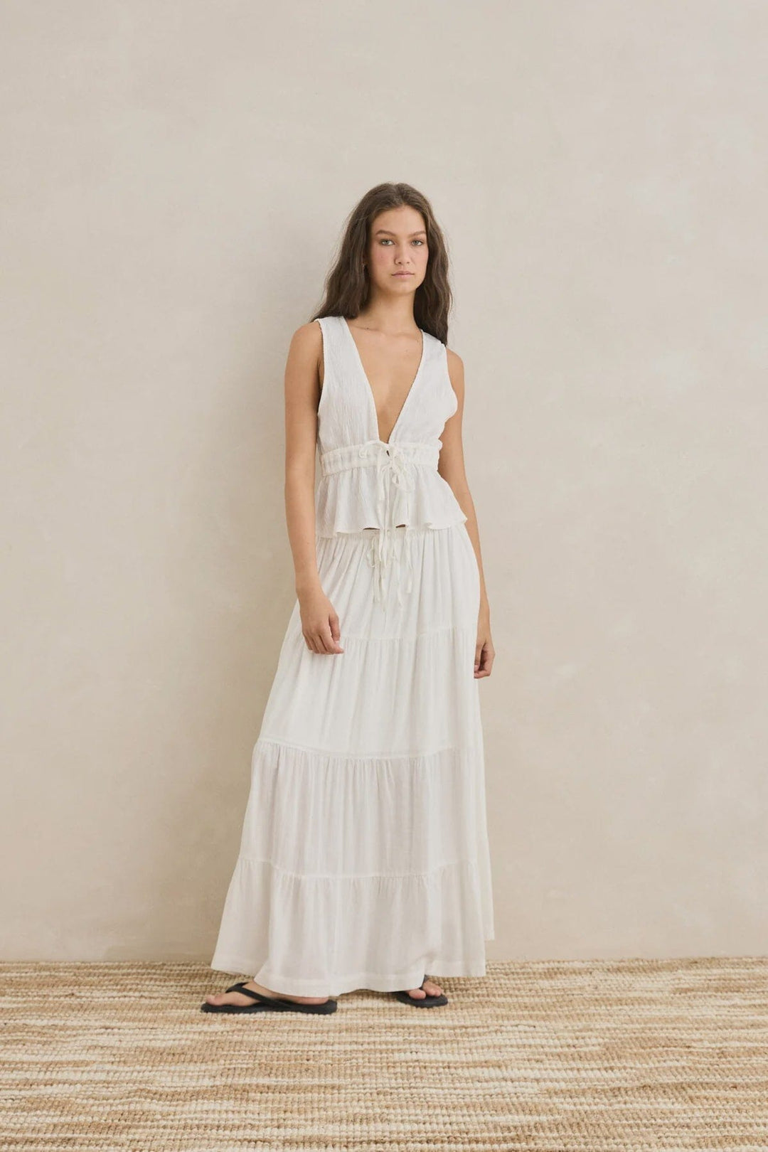 Rhythm Keiki Plunge Fashion Top 