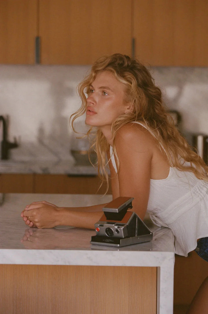 Rhythm Keiki Plunge Fashion Top 