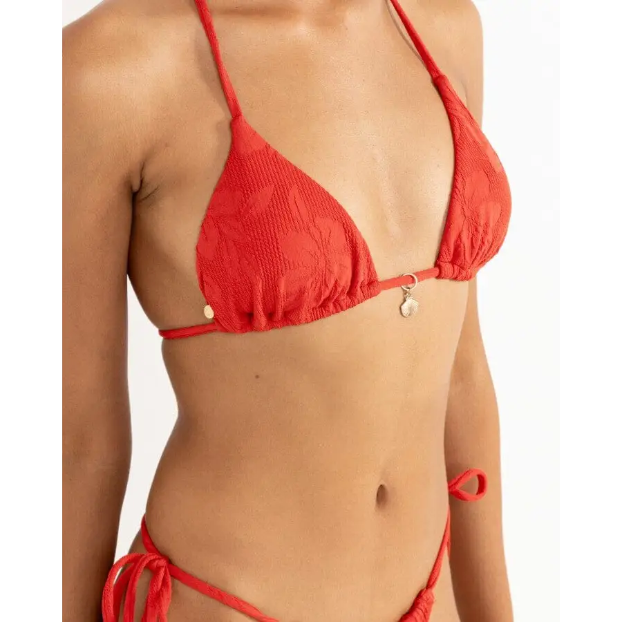 Rhythm Leilani Gathered Slide Tri Itsy Bikini 