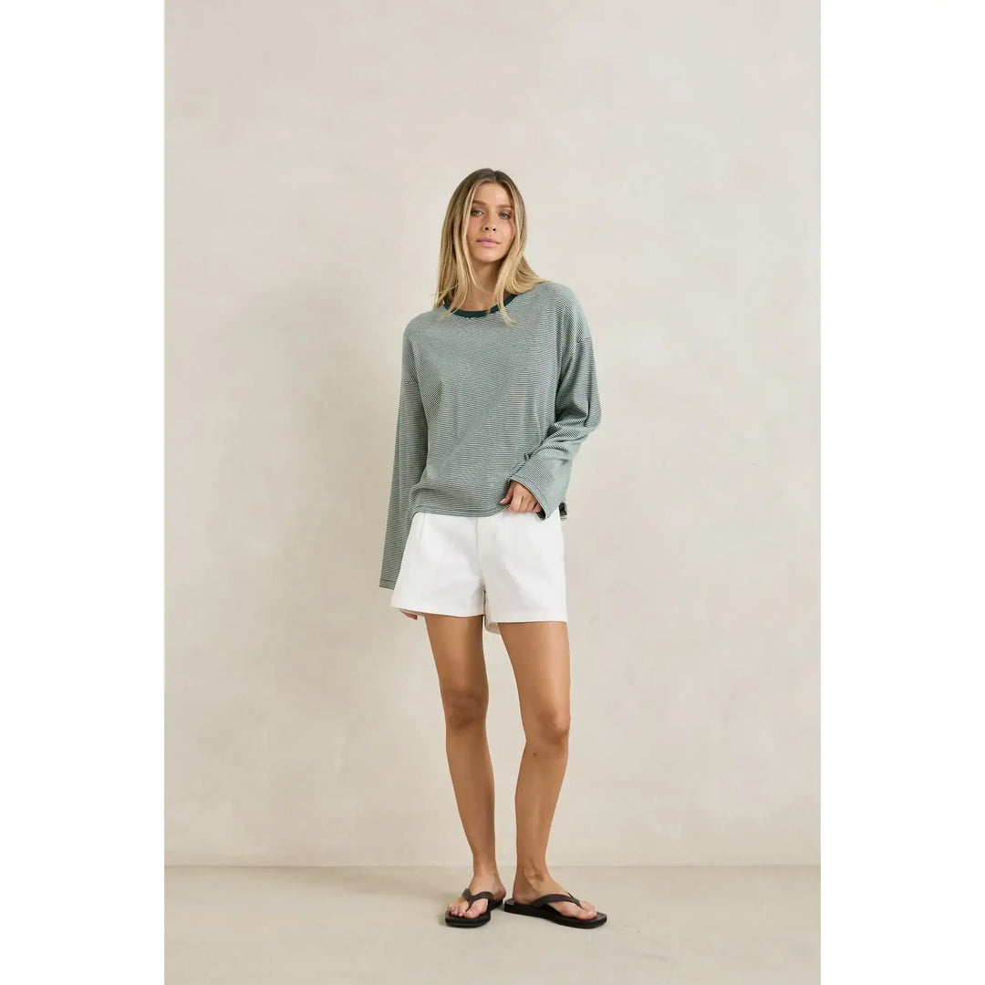 Rhythm Lexi Stripe Long Sleeve Top