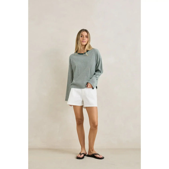 Rhythm Lexi Stripe Long Sleeve Top