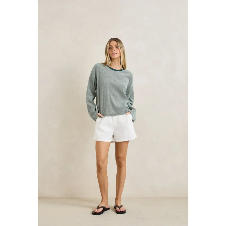 Rhythm Lexi Stripe Long Sleeve Top